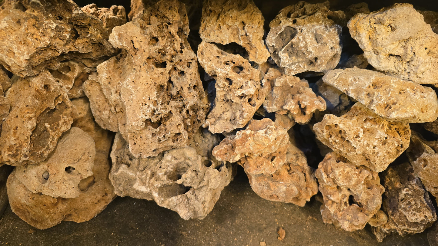 Scaping rocks